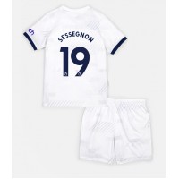 Billiga Tottenham Hotspur Ryan Sessegnon #19 Barnkläder Hemma fotbollskläder till baby 2023-24 Kortärmad (+ Korta byxor)